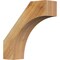 Ekena Millwork 4"W x 14"D x 14"H Westlake Rough Sawn Knee Brace, Western Red Cedar BRC04X14X14WTL00RWR - alternate 1